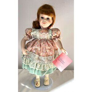 Sarah at the Fair Porcelain Doll Treasury Collection Paradise Galleries 14", Sta